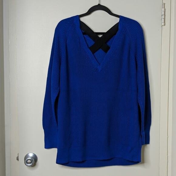 Halogen (Nordstrom) Cross Back Sweater - Size 2X - NWT - Picture 2 of 7